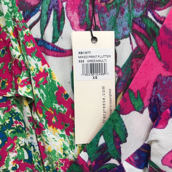 NWT Tracy Reese x Anthropologie Flowing Floral Dress - Picture 9 of 10